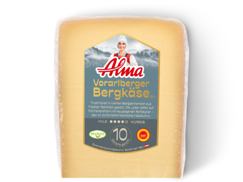 Alma Bergkäse Portion 10+ Monate gereift
