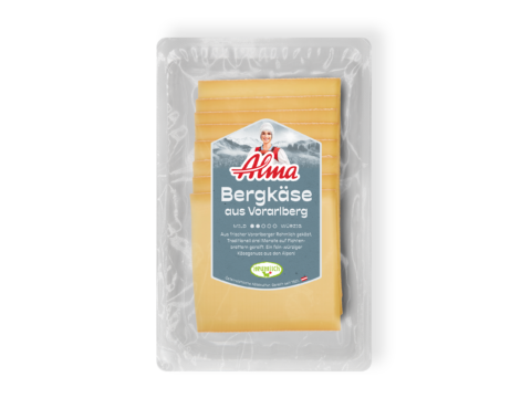 Alma Bergkäse Scheiben