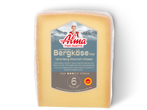 Alma from Austria Bergkäse portions US