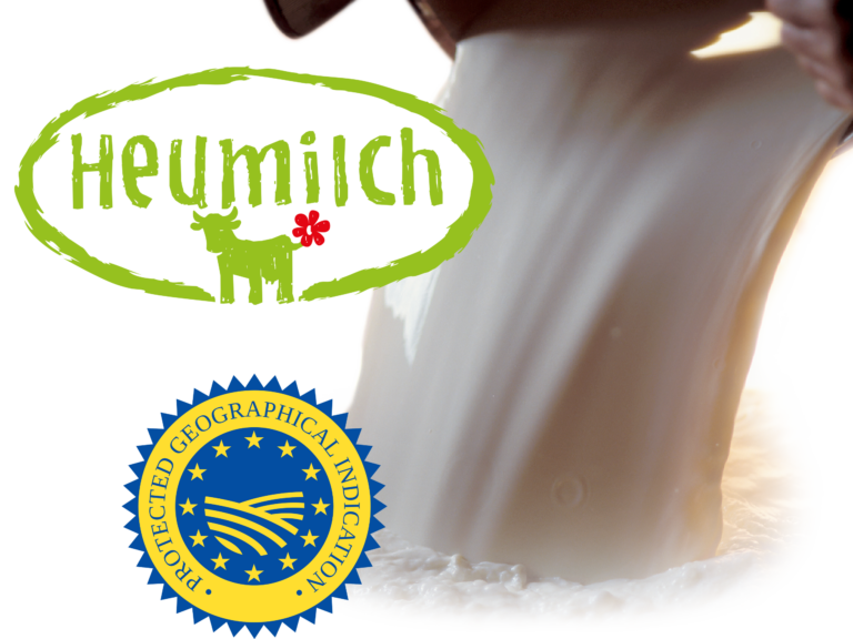 Heumilch g.t.S und Heumilch TSG